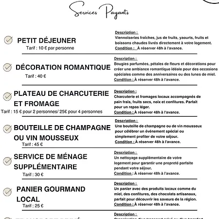 Casa de Férias Petit Nid Douillet Avec Parking Prive *